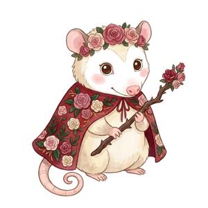 Luna rosas